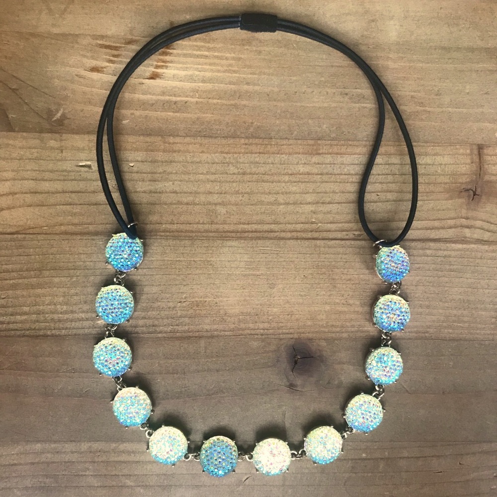 Jeweled Elastic Headband Hair Accessory